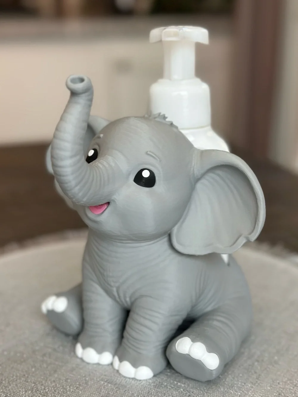 Gray Elephant Foaming Soap Holder for Bath & Body Works